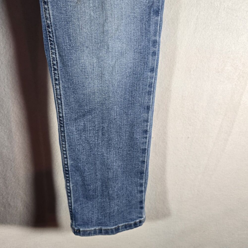 Wonder Nation Jeans Boys Youth Size 12 Straight Leg Med Wash Adjustable Waist - Picture 3 of 12